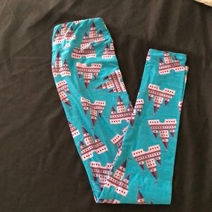 Lula roe castle leggings